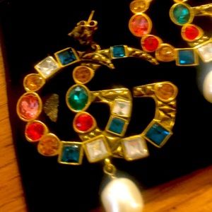 Beautiful earrings . For pierced ears. Brand new with bbox